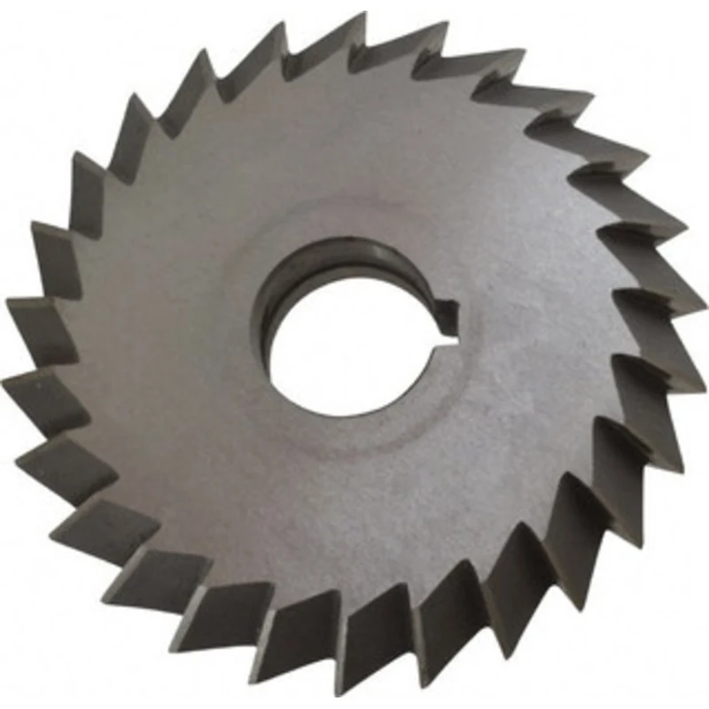 Value Collection 4 4 Cut Diam, 3/4 Cut Width, 1 Arbor, High Speed Steel Double-Angle Cutter Uncoated 328-6435 - 03206430